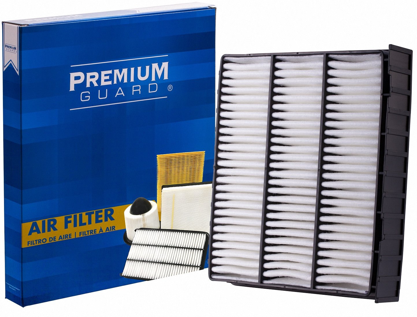 PG Engine Air Filter PA5303 - Compatible with 2004-1997 Mitsubishi Diamante | High Performance Replacement Air Filter for Improved Engine Efficiency & Fuel Economy | Perfect for City Driving & Highway Commuting