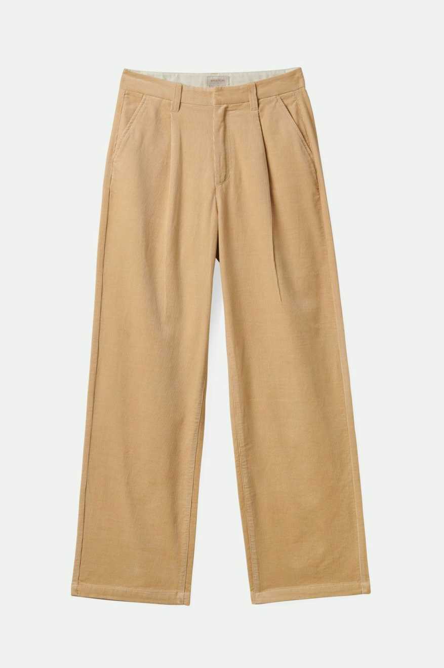 Premium Ludlow Dress Pants for Men - Classic Oat Milk Color Slim Fit Office Trousers | Business Formal Wear, Wedding & Professional Work Attire