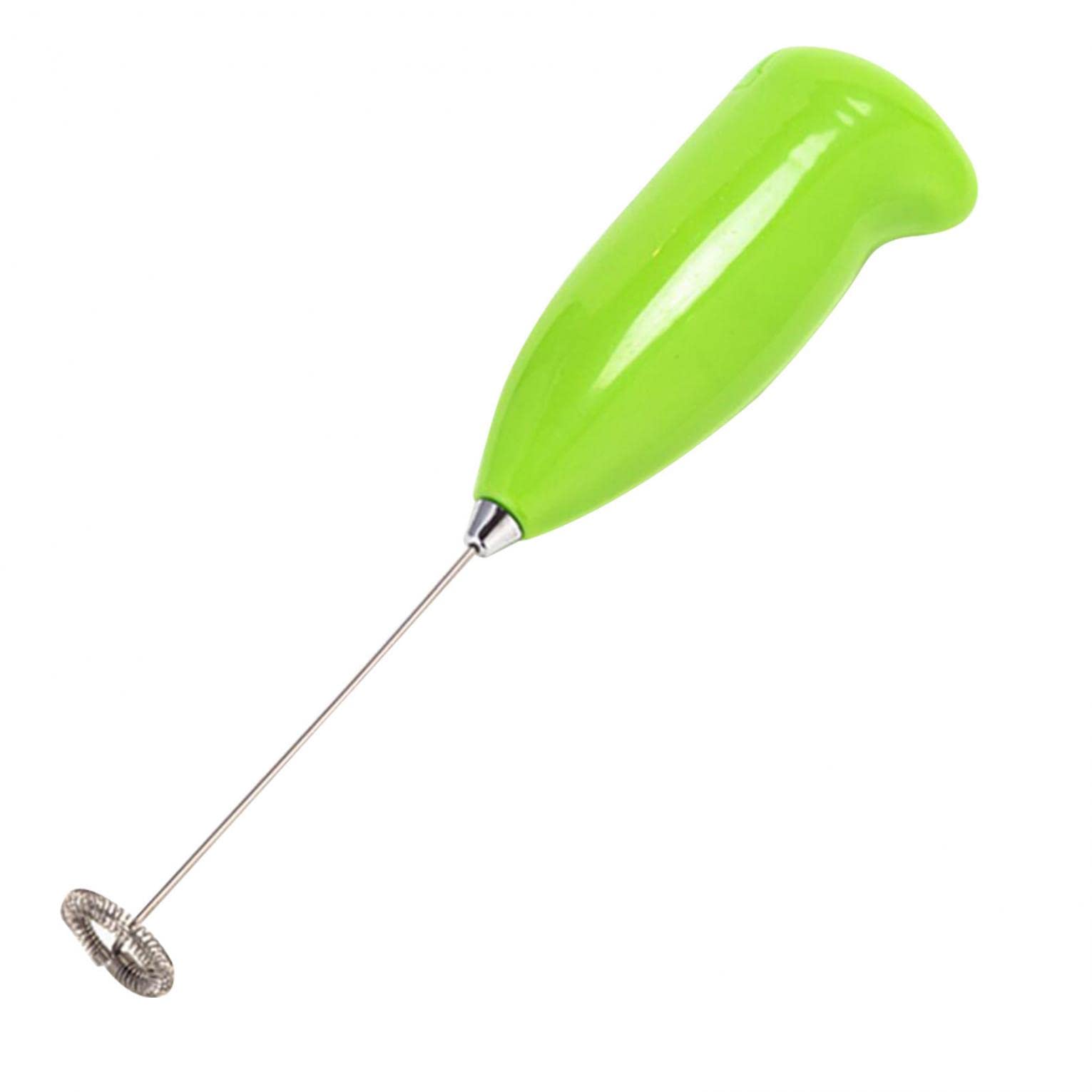 RIQINGY Handheld Electric Coffee Frother, Mini Milk Mixer, Drink Blender Stick, Battery-Powered Egg Beater - Perfect for Coffee, Hot Chocolate, Matcha, Smoothies & Baking at Home