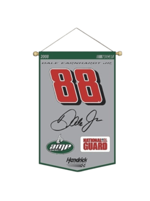 NASCAR Dale Earnhardt Jr. 22x36 Wool Blend Banner - Officially Licensed Collectible for Man Cave, Garage & Sports Room Decor