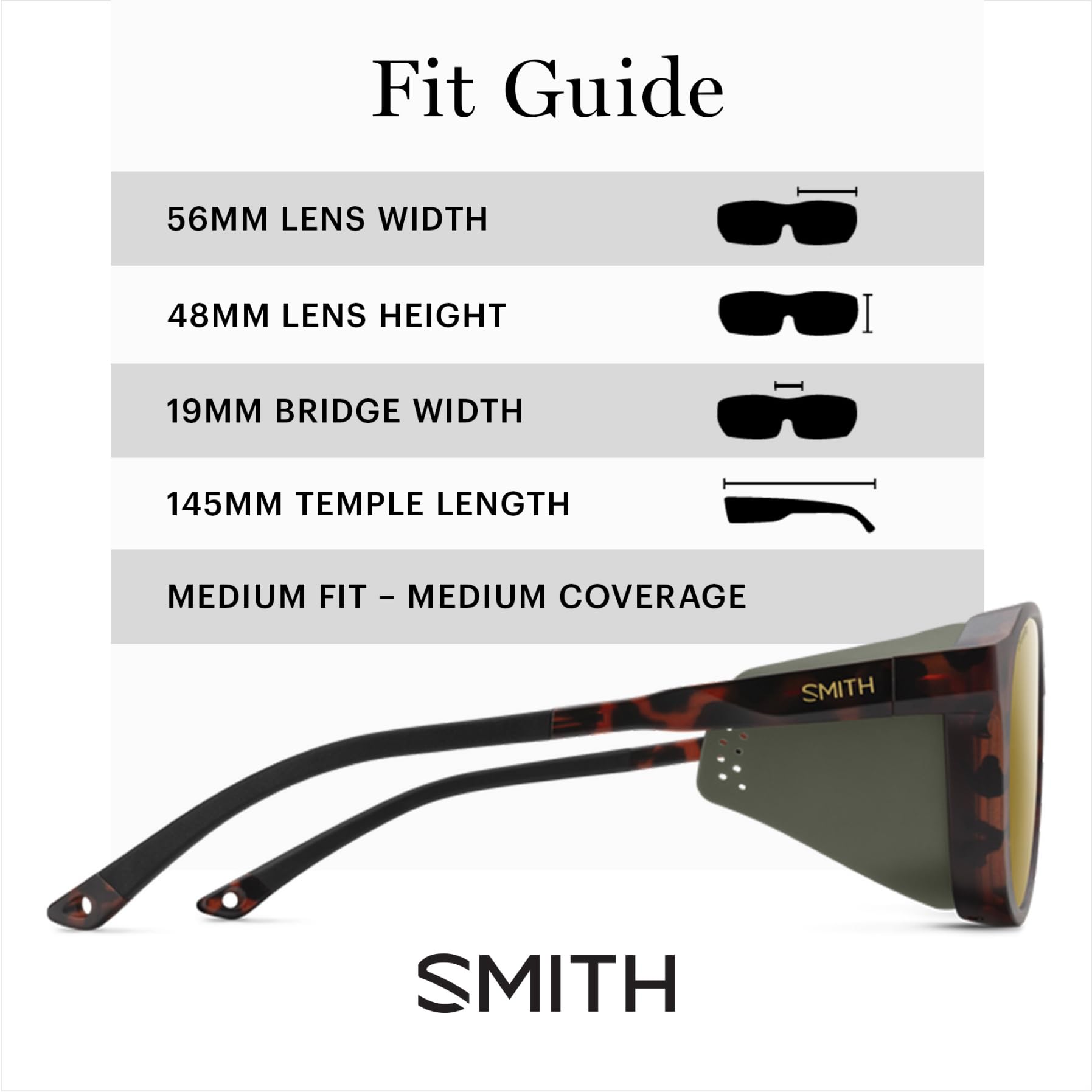 SMITH Optics Venture Sunglasses - Polarized Sports Sunglasses for Skiing, Snowboarding, Cycling & Outdoor Activities - UV Protection for Men & Women - Perfect for Mountain Adventures & Water Sports
