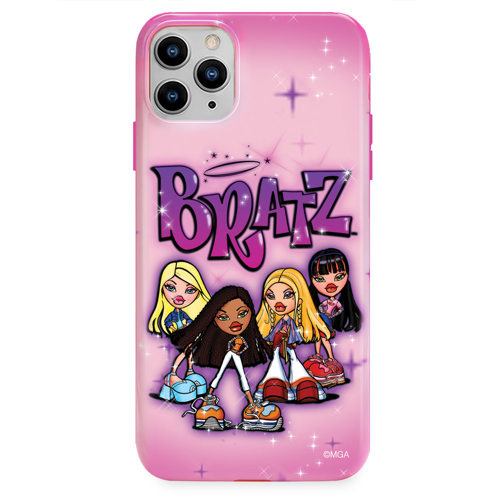 Bratz Airbrush Angelz iPhone Case - Trendy Protective Cover for iPhone 13/14/15 - Perfect for Fans, Fashion Lovers & Everyday Use