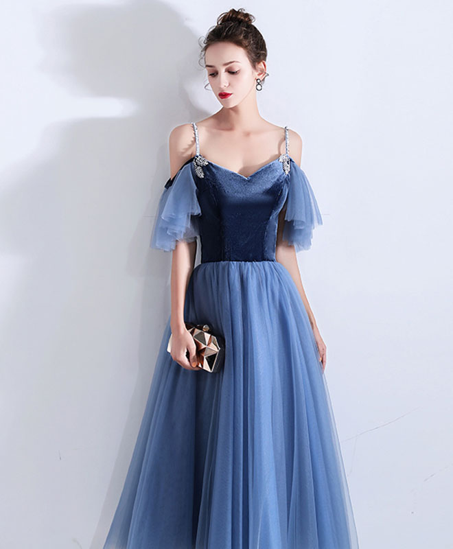 Elegant Blue Sweetheart Neckline Short Prom Dress - Flowy Bridesmaid Dress for Weddings & Formal Events | Perfect for Homecoming, Parties & Special Occasions