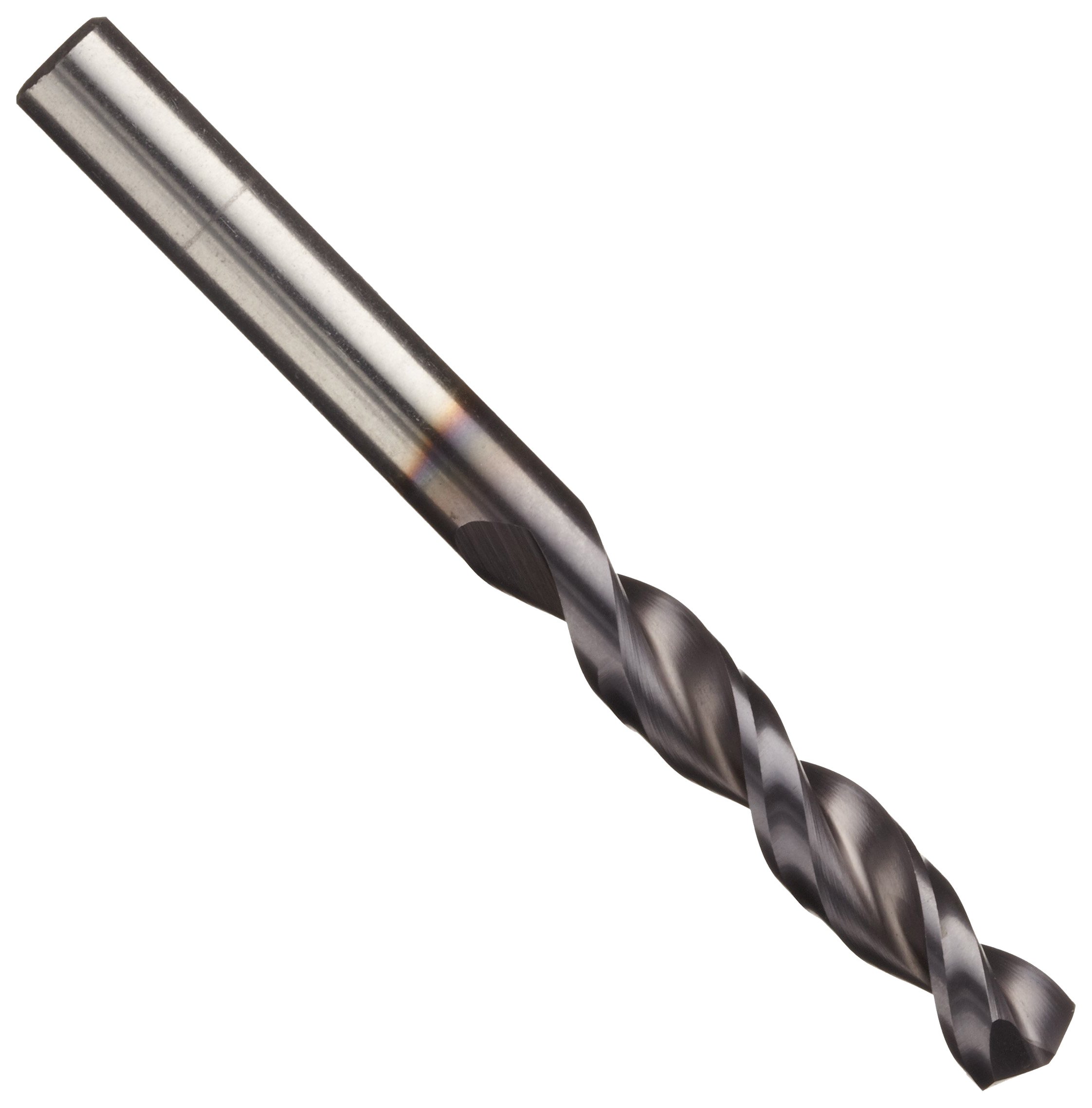 Cleveland 2175N Cobalt Steel Jobbers' Length Drill Bit Set - TiCN Coated, Round Shank, 135° Split Point, 13/32