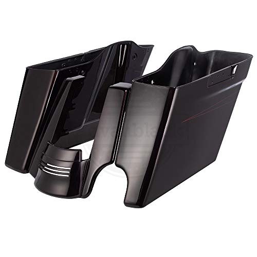 2 into 1 Stretched Saddlebags & Rear Fender Extension