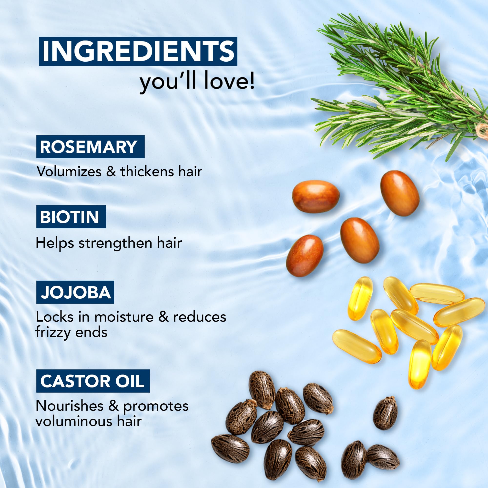Botanic Hearth 100% Pure Rosemary Essential Oil for Hair Growth & Scalp Care - Natural Hair Loss Treatment, Strengthens & Nourishes Hair - 5.07 fl oz (150ml) - Perfect for Daily Hair Care Routine & DIY Beauty Treatments