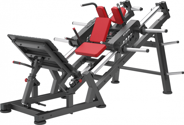 ATLANTIS Hack Squat Pro Machine - Professional Leg Workout Equipment for Gym & Home Use - Perfect for Strength Training & Muscle Building