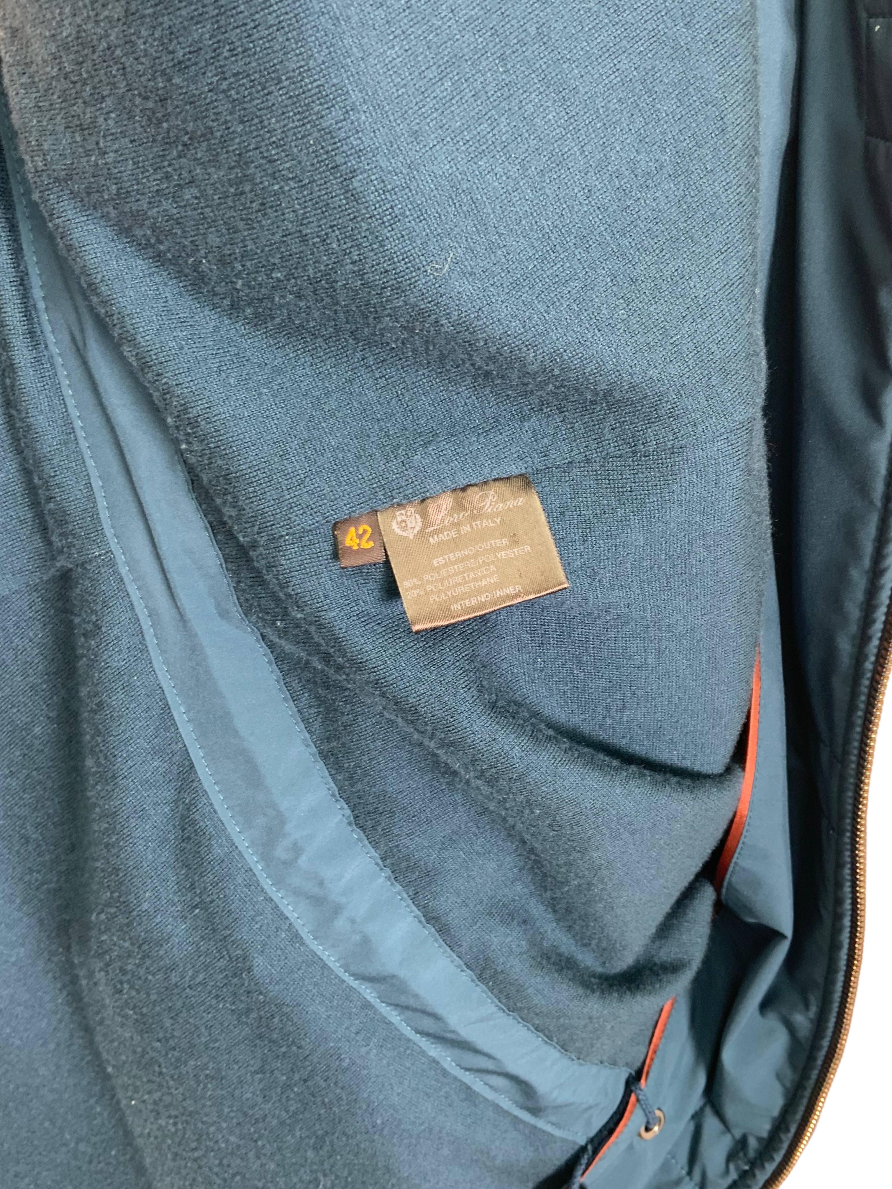 Loro Piana Storm System Parka Jacket for Men - Waterproof Winter Coat with Hood, Size M - Perfect for Outdoor Activities, Skiing & Hiking