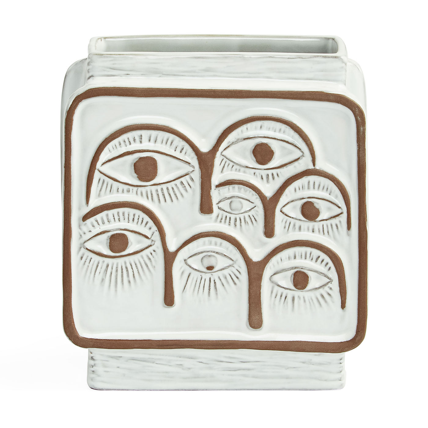 Handmade Glass Menagerie Eye Vase - Unique Decorative Centerpiece for Home, Wedding & Boho Decor - Perfect for Floral Arrangements & Gift Giving