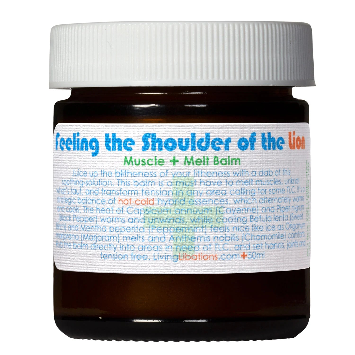 Lion Muscle Melt Balm - Deep Relief for Shoulder Pain & Muscle Soreness - Perfect for Post-Workout Recovery & Chronic Pain Relief