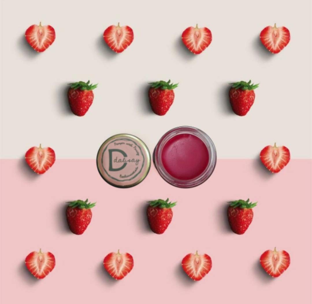 Dalisay Vegan Lip Balm Tint - Matte Finish, Cherry & Strawberry Red | Cruelty-Free, Moisturizing Lip Care for Everyday Wear & Natural Makeup Looks