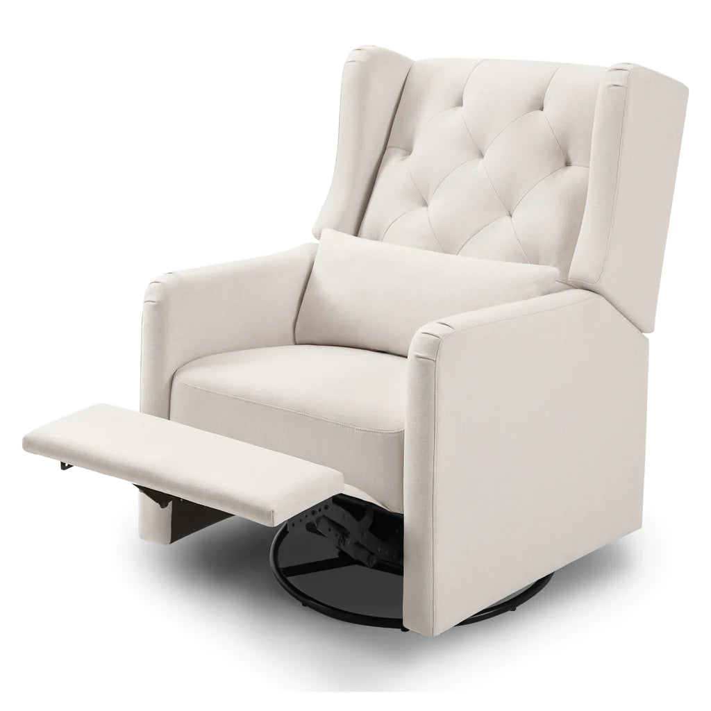 Everly Recliner and Swivel Glider Chair - Modern Comfort for Living Room, Nursery & Home Office - Ergonomic Design with Smooth 360° Rotation