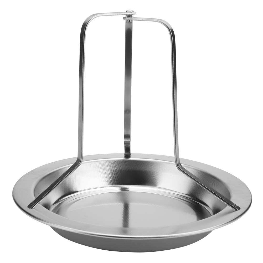 Mumisuto Stainless Steel Beer Can Chicken Holder - Upright Chicken Roaster Rack for Grill & BBQ | Perfect for Tender Juicy Chicken | Outdoor Cooking, Backyard Parties & Camping