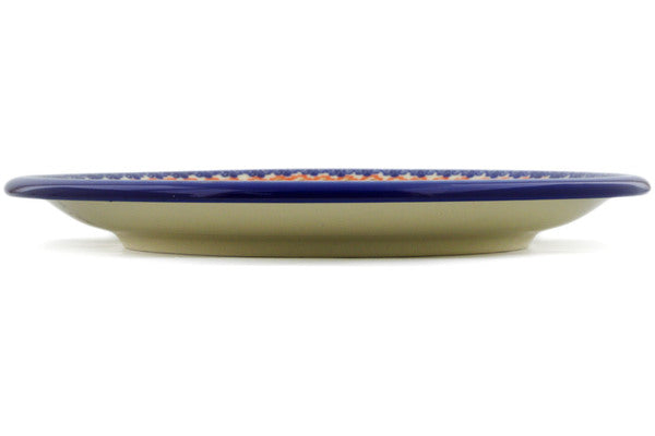10-Inch Greek Poppies Ceramic Dinner Plates - Elegant Dinnerware Set for Home, Restaurant & Special Occasions
