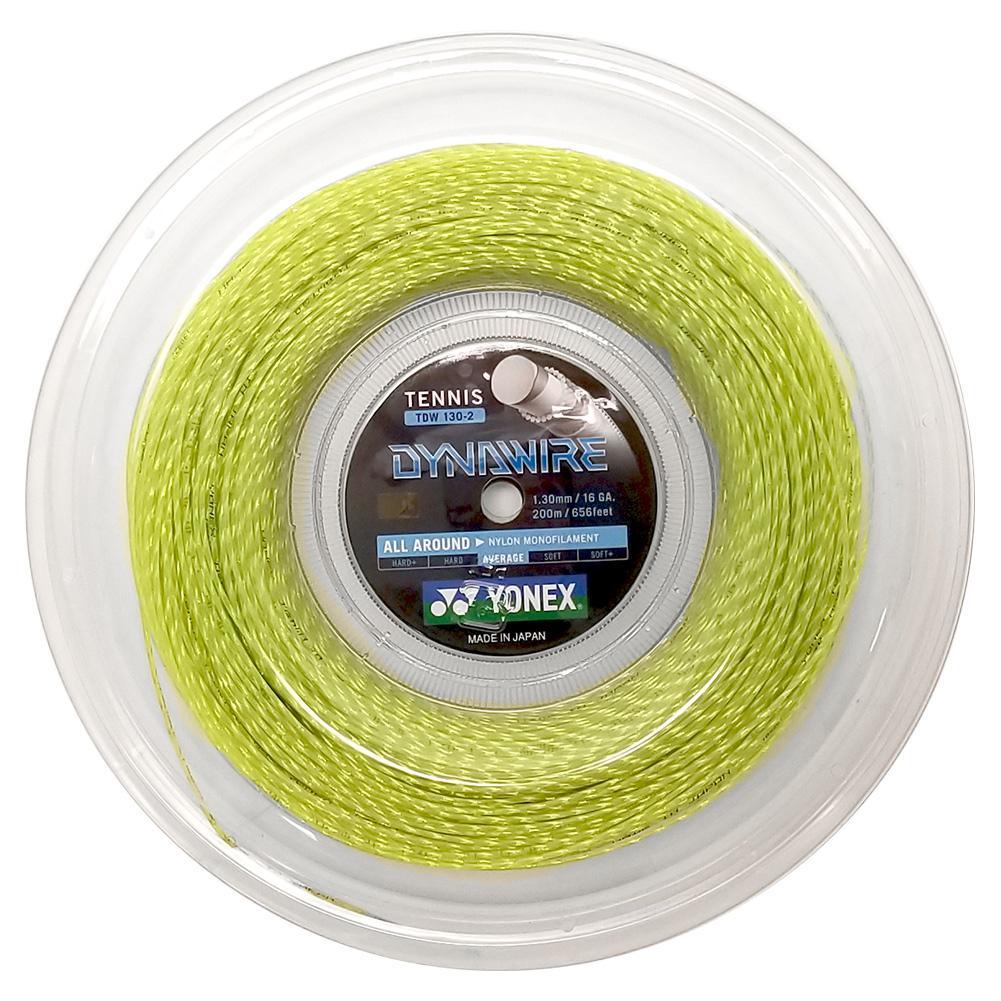 Premium Dynawire Tennis String Reel - High-Performance Polyester String for Tennis Rackets | Perfect for Professional Players & Club Enthusiasts | Great for Competitive Matches & Practice Sessions