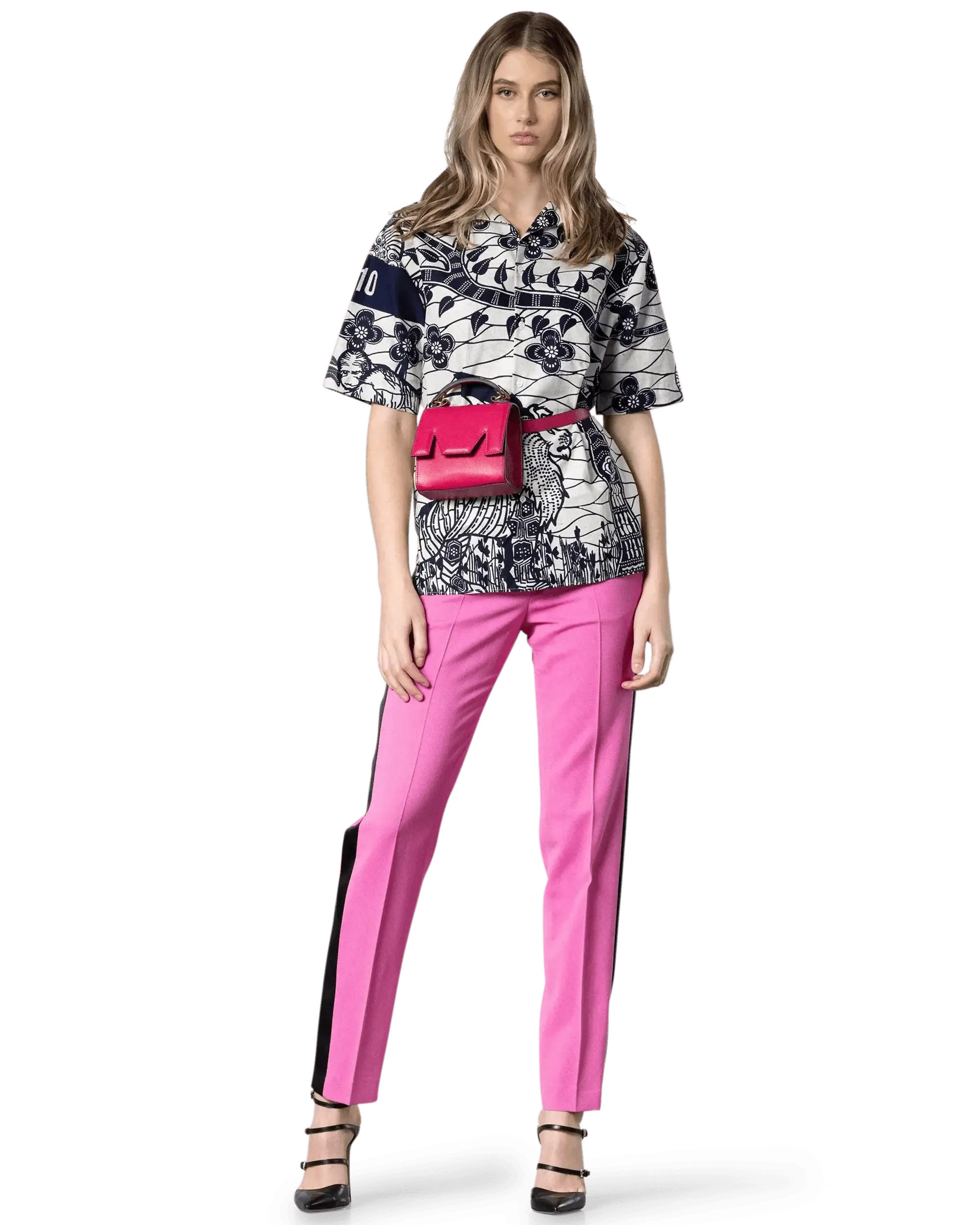 Mini 'M' Flap Belt Bag - Stylish Crossbody Fanny Pack for Women & Men - Perfect for Travel, Running, Hiking & Everyday Use