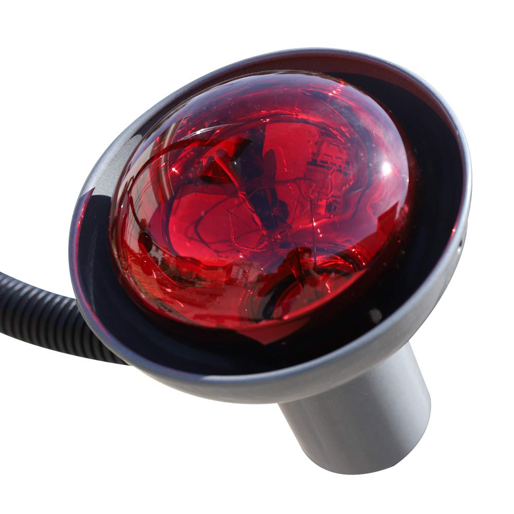 5-Head Red Light Therapy Hair Dryer Stand with Rolling Base - Professional Salon Heat Lamp for Hair Drying, Perming & Styling | Perfect for Hair Salons, Home Use & Professional Stylists