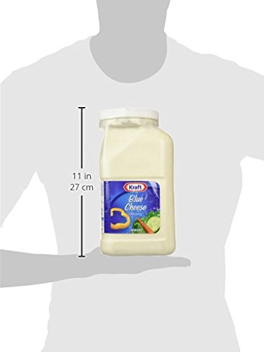 Premium Kraft Blue Cheese Salad Dressing - 1 Gallon Jugs (Pack of 4) | Bulk Restaurant-Grade Dressing for Salads, Wings & Dips | Perfect for Catering, Food Service & Home Use