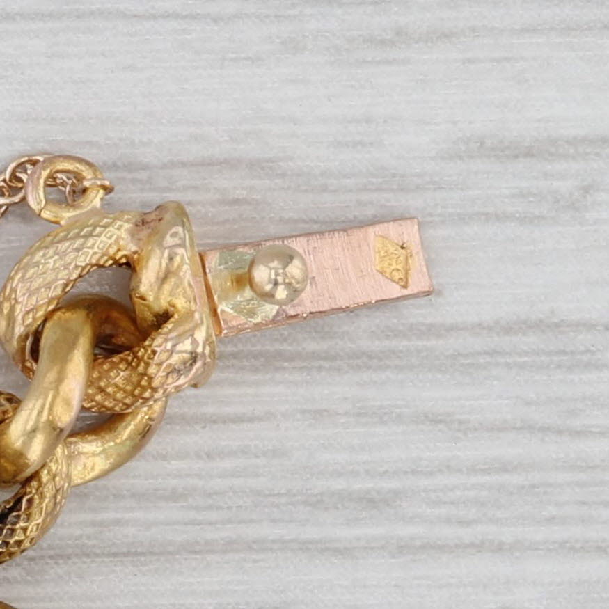 22k Yellow Gold Antique Curb Chain Bracelet - 7.25 Inch Length, 5.7mm Width with Secure Box Clasp & Safety Chain - Perfect for Vintage Jewelry Lovers, Gift Giving & Special Occasions