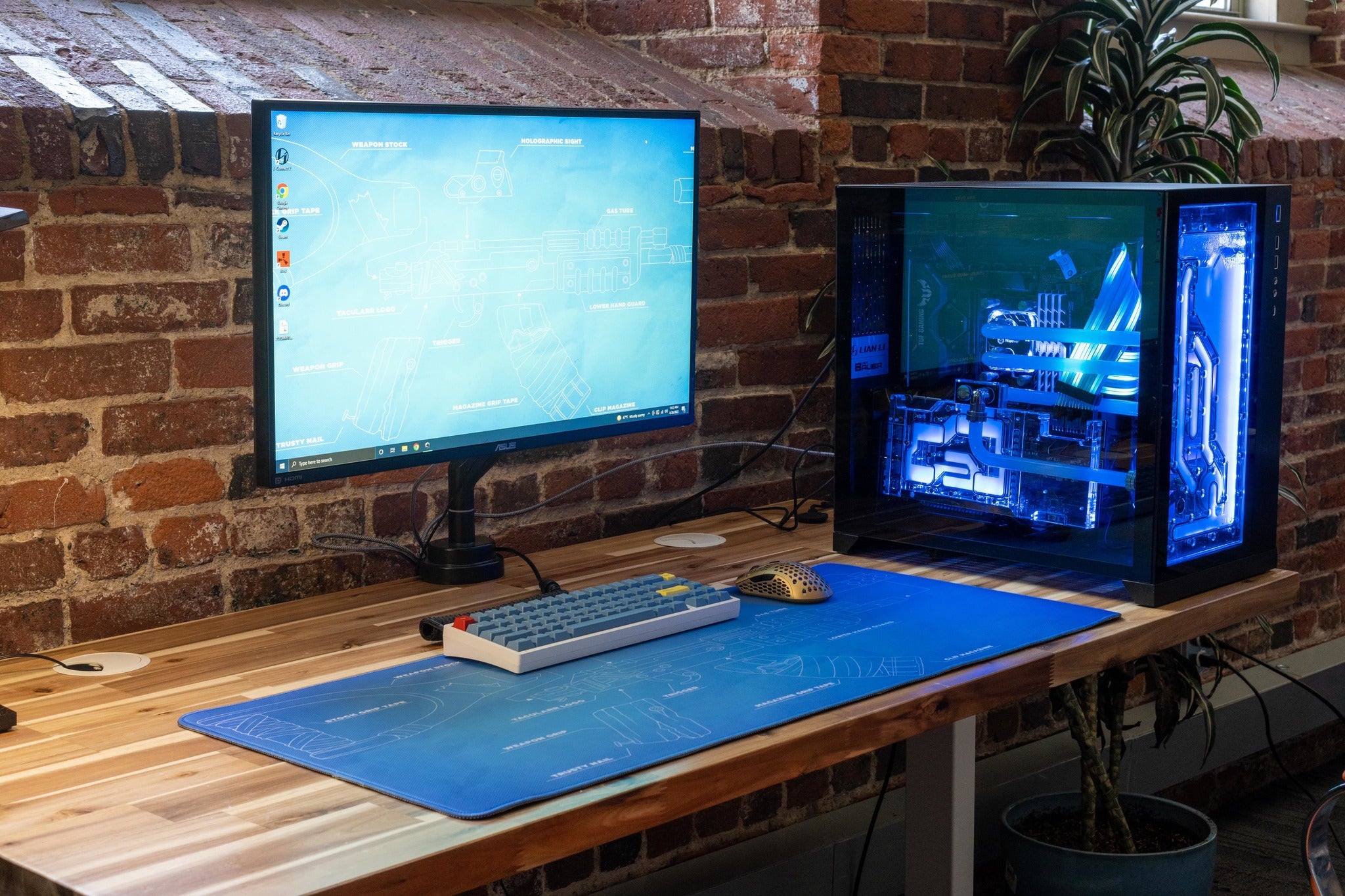 Tacularr Content Creator Collaboration Limited Edition Gaming XL Mouse Pad - Large Non-Slip Desk Mat for PC, Mac, Laptop - Perfect for Streaming, Esports & Office Work