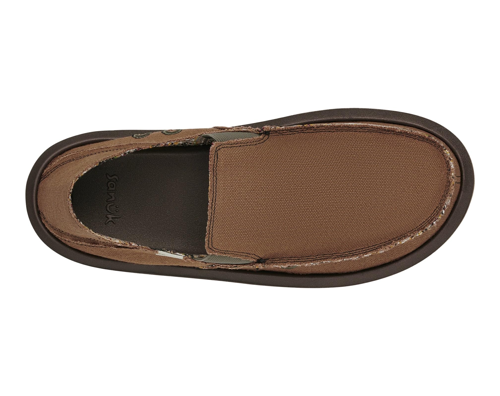 Sanuk Men's Donny Hemp Slip-On Loafers - Comfortable Memory Foam Footbed Casual Shoes for Walking, Travel & Everyday Wear