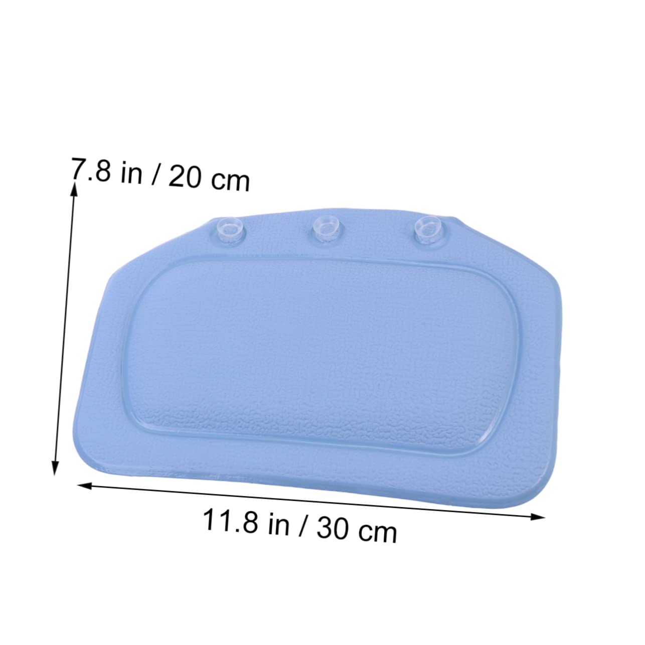 UPKOCH Spa Bath Pillow with Strong Suction Cups - Ultra Soft Headrest Cushion for Bathtub, Shower & Relaxation - Dark Blue Luxury Bath Accessory for Ultimate Comfort (Perfect for Bath Time, Jacuzzi & Home Spa)