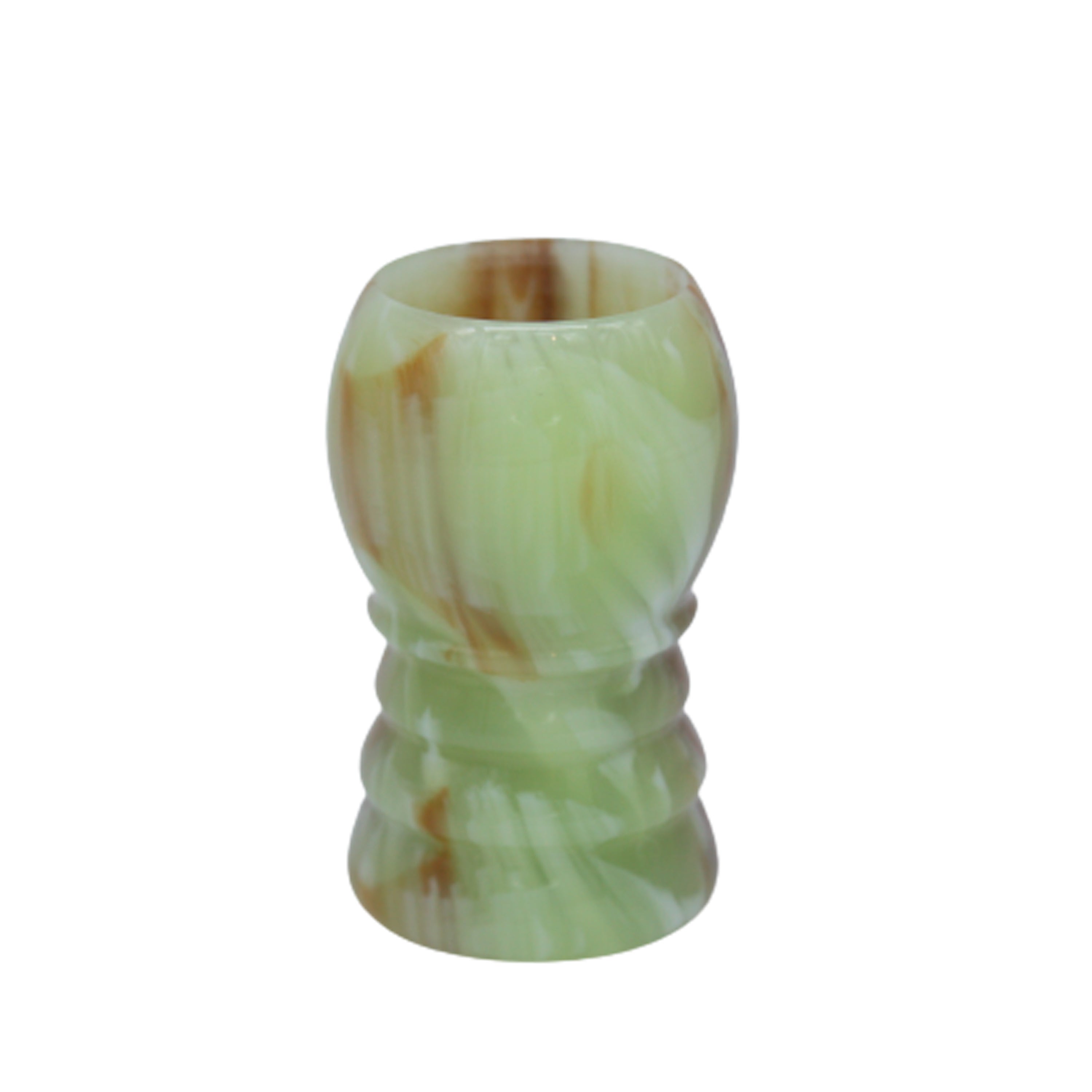 Premium Jade Handcrafted Shaving Brush Handle for Men - Fits 24mm & 26mm Knots - Luxury Wet Shaving & Grooming Essential for Traditional Razor Enthusiasts