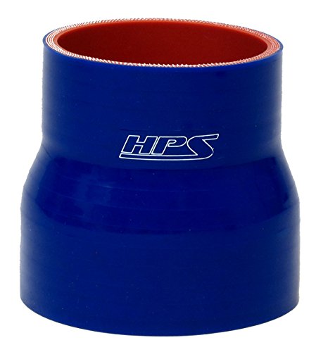 High-Performance HPS Silicone Reducer Coupler Hose HTSR-125-187-BLUE - Durable & Flexible for Turbo, Intercooler & Cooling Systems - Perfect for Automotive, Marine & Industrial Applications
