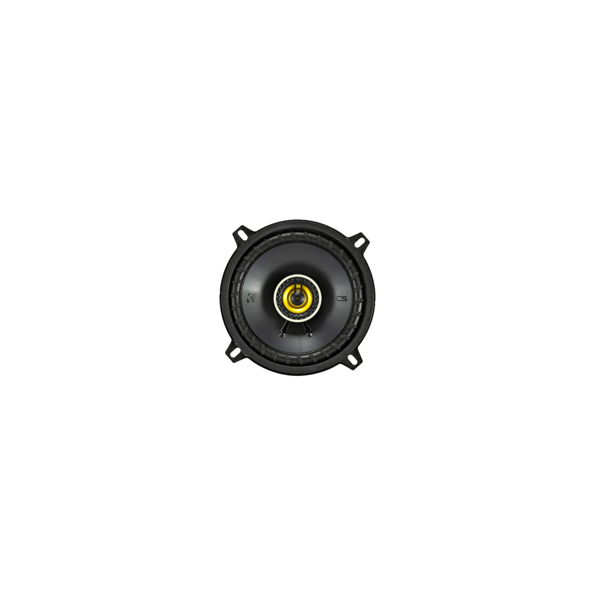 Kicker 46CSC54 CS-Series CSC5 5.25-Inch (130mm) 4-Ohm Coaxial Car Speakers - Premium Sound for Vehicles, Trucks & Boats - Perfect for Upgrading Car Audio System
