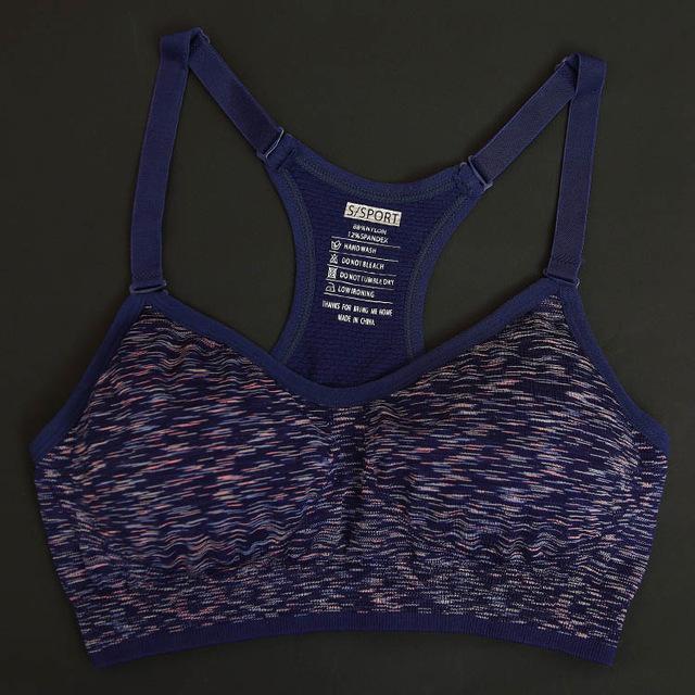 Adjustable Spaghetti Strap Sports Bra for Women - Comfortable Workout, Yoga & Running Support - Breathable & Lightweight Activewear for Gym & Fitness
