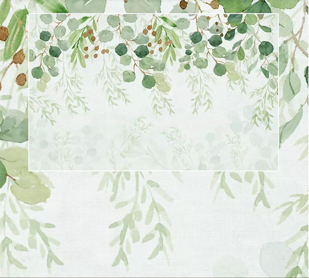 Eucalyptus Wallpaper - Natural Botanical Peel and Stick Wallpaper for Bedroom, Living Room, Bathroom | Eco-Friendly Removable Wall Decor for Home & Office