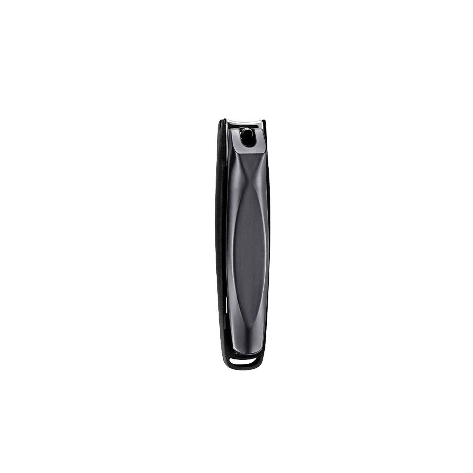 Professional Stainless Steel Toe Nail Clippers - Black Manicure Trimmer & Nail Cutter for Precise Grooming - Perfect for Home, Travel, and Salon Use (Color: Black)