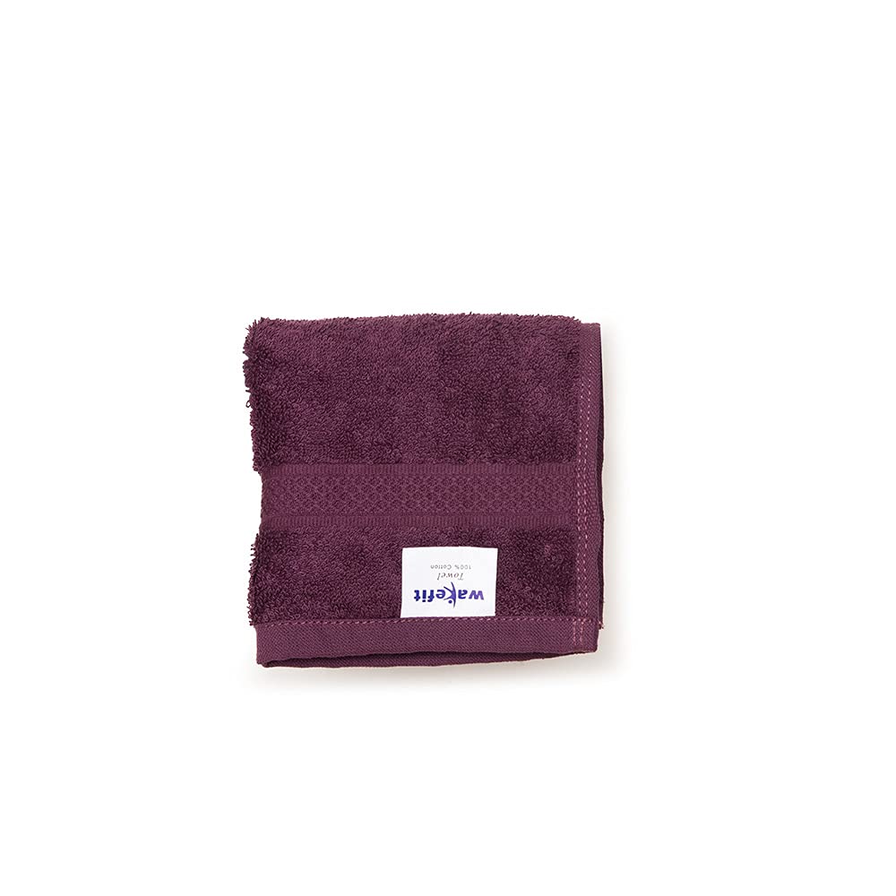 Premium 500 GSM Gym Towel Set for Men & Women - 6 Pack Soft 100% Cotton Terry Face & Hand Towels (Cafe Noir, Grape Wine) - Ideal for Workout, Yoga, Travel & Daily Use