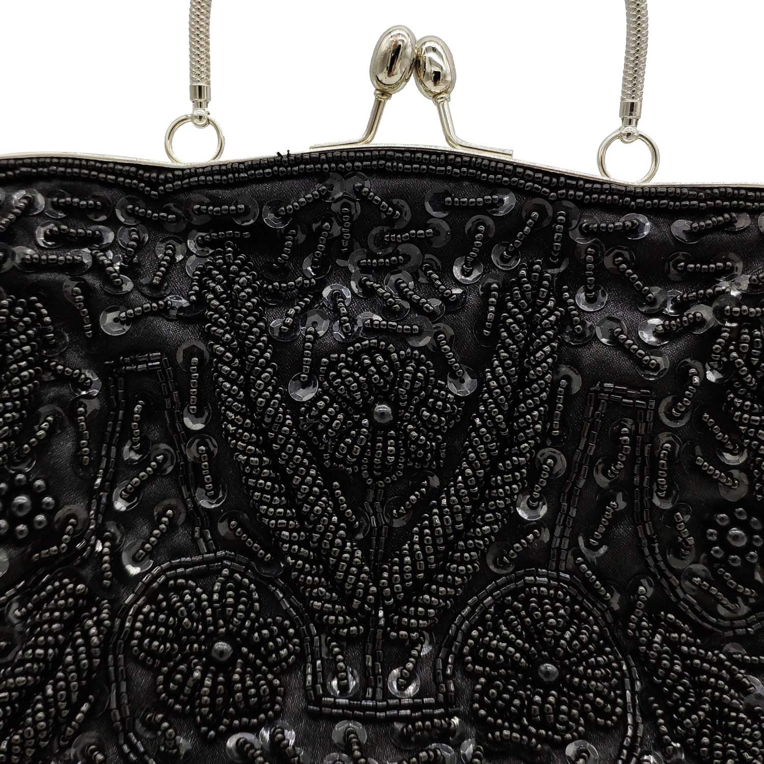 Elegant Sequin Beaded Evening Handbags for Women - Vintage Wedding Clutch Purse | Perfect for Prom, Gala, Cocktail Party & Special Occasions