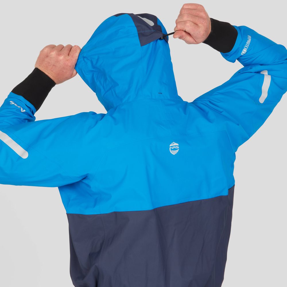 NRS Riptide Men's Waterproof Paddling Jacket for Kayaking & Canoeing | Lightweight & Breathable Rain Jacket | Ideal for Outdoor Water Sports & Fishing