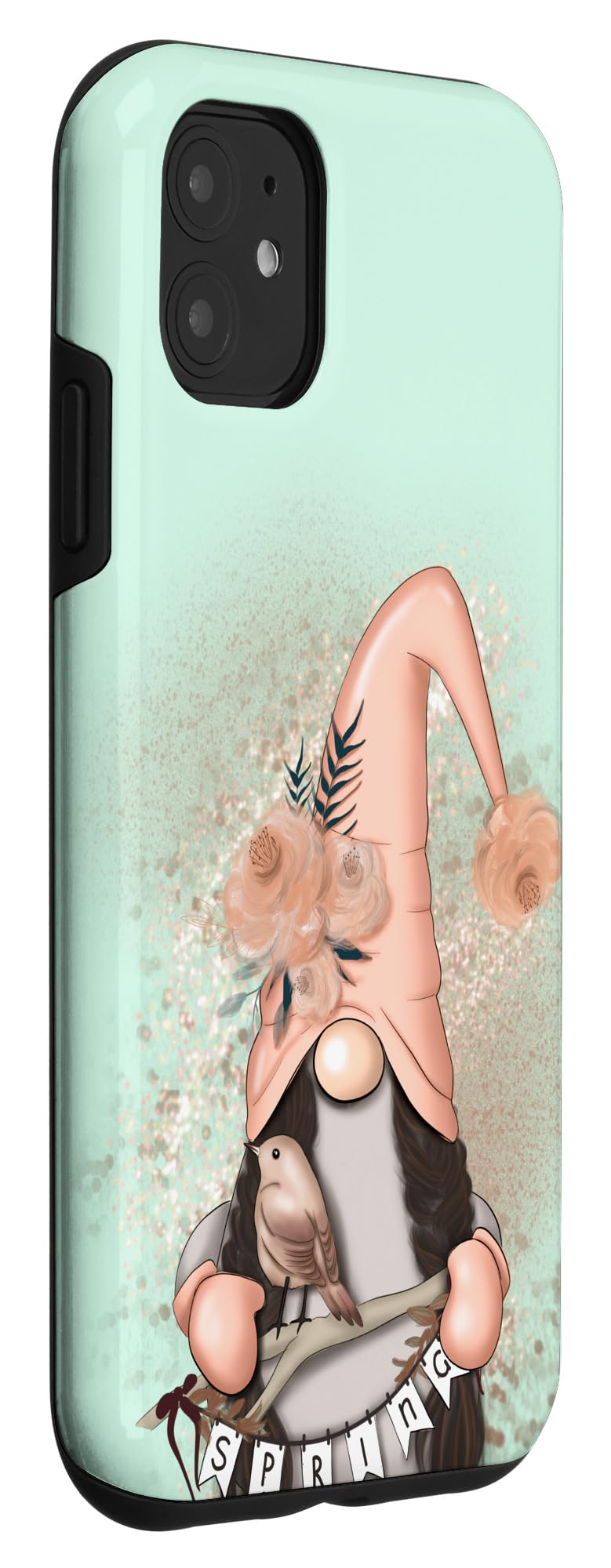 Pastel Easter Spring Gnome iPhone 11 Case - Cute Protective Cover for iPhone 11 - Perfect for Easter Gifts, Spring Decor & Everyday Use