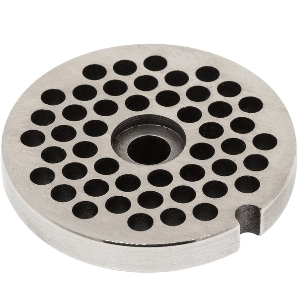 Globe L00439 Stainless Steel Meat Grinder Plate - Heavy Duty for Home Kitchen, Sausage & Burger Making - Perfect for Grinding Beef, Pork & Poultry
