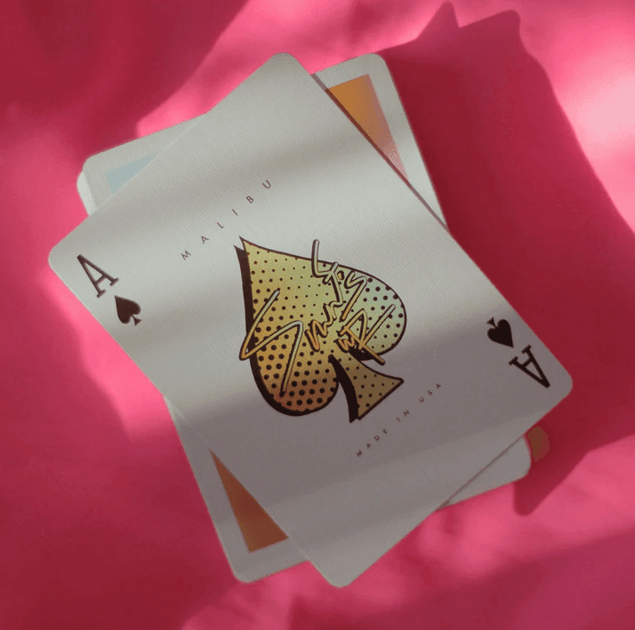 Premium Malibu Zuma Beach Themed Playing Cards - Waterproof & Durable for Poolside, Beach Parties & Outdoor Games - 52 Deck with Unique Coastal Designs