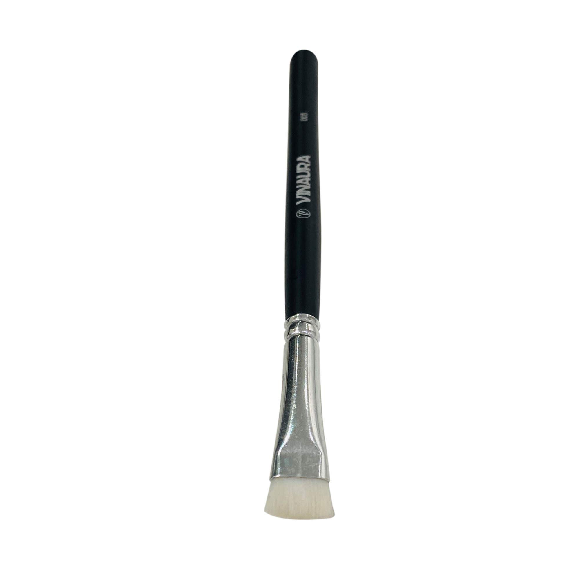 VINAURA Pro Flat Undereye Makeup Brush - Precision Eye Definer & Straight Liner Brush for Flawless Under Eye Concealer Application | Perfect for Smokey Eyes, Cut Crease & Professional Makeup Artist Kit