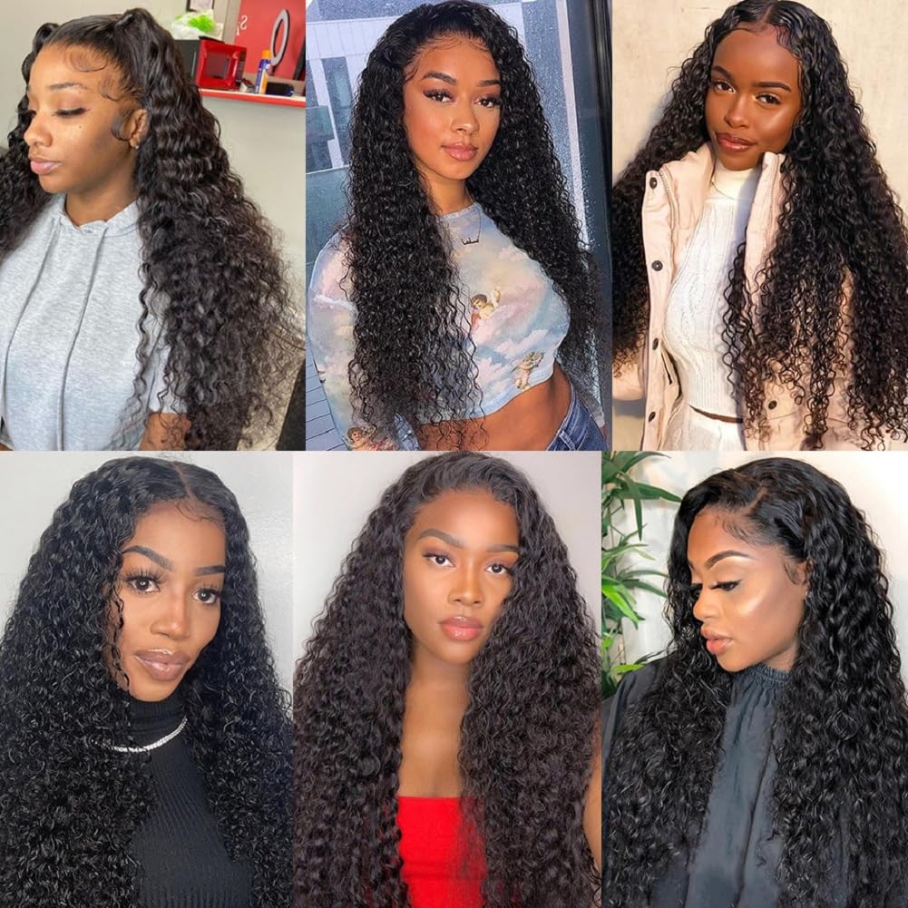 Muaby Yaki Headband Wigs for Women - 22 Inch Human Hair Wigs Brazilian Virgin Hair, Kinky Straight Natural Black Headband Wig No Lace Front - Perfect for Daily Wear, Cosplay & Protective Styling