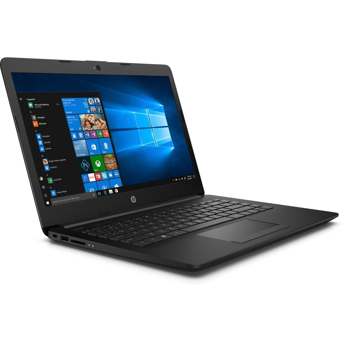 HP 14 CM0029AU 14-inch HD Laptop - AMD A4-9125 Processor, 8GB RAM, 256GB SSD, Windows 11 (4NB84PA) - Perfect for Students, Home Office & Everyday Computing
