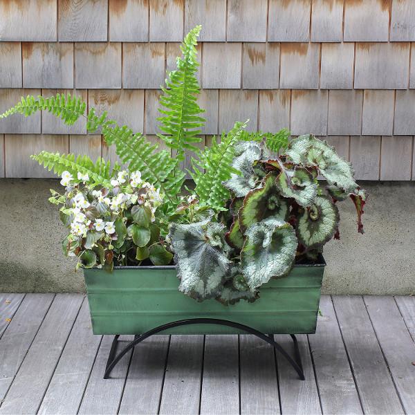 Elegant Flower Box with Odette Stand - Perfect for Wedding Centerpieces, Home Decor & Gift Giving