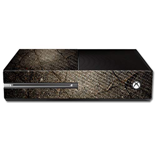 Premium Carbon Fiber Skin for Microsoft Xbox One - Cracked Design | Durable Protective Cover with Textured Finish | Easy to Apply & Remove | Made in USA | Perfect for Gaming Setups & Home Entertainment