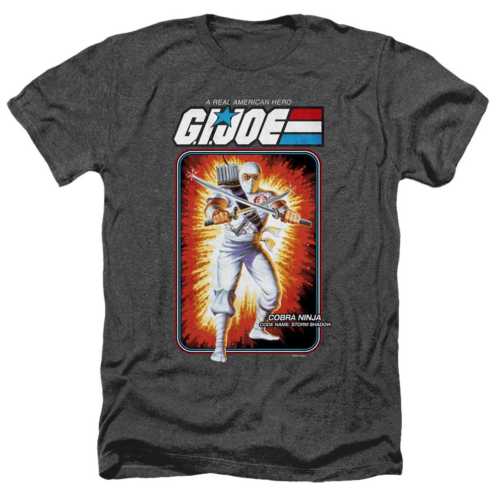 G.I. Joe Official Storm Shadow Graphic T-Shirt for Men & Women | Vintage Action Hero Tee | Casual Wear & Cosplay Costume
