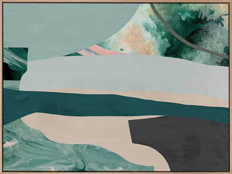 Deep Dive I Canvas Art Print - Ocean Themed Wall Decor for Living Room, Bedroom & Office - High Quality Gallery Wrapped Ready to Hang