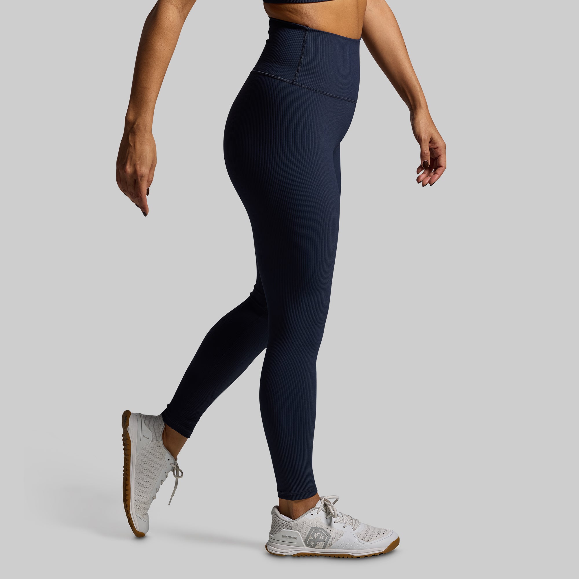 Limitless High-Waisted Yoga Leggings for Women - BP Navy - Comfortable & Stretchy Workout Pants for Running, Gym & Lounge