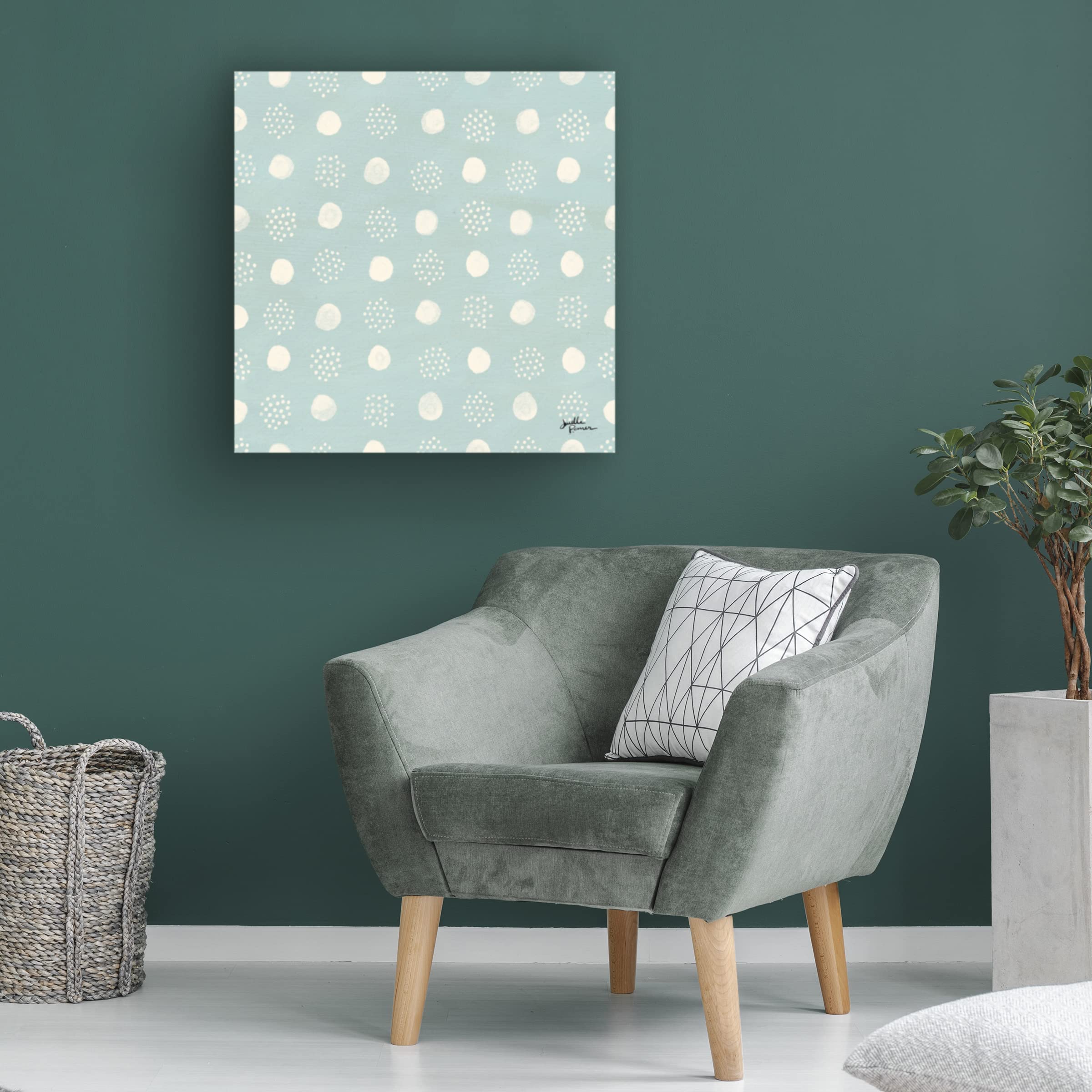 Janelle Penner Spring Botanical Pattern VIA Canvas Art Print - Floral Wall Decor for Living Room, Bedroom & Office - Trademark Fine Art Collection