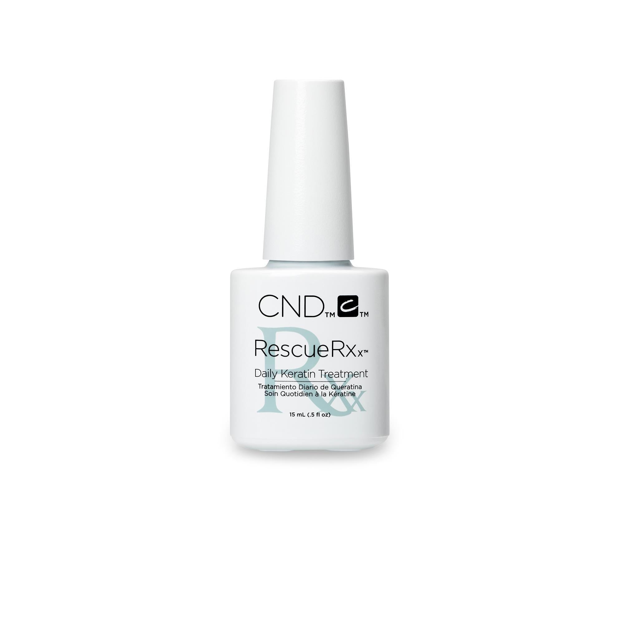 CND Essential Rescue RXX - Nail Strengthener & Repair Treatment for Damaged Nails | At-Home Salon Quality Nail Care Solution | Perfect for Weak, Brittle, or Peeling Nails - Use for Daily Nail Maintenance & Professional-Looking Manicures