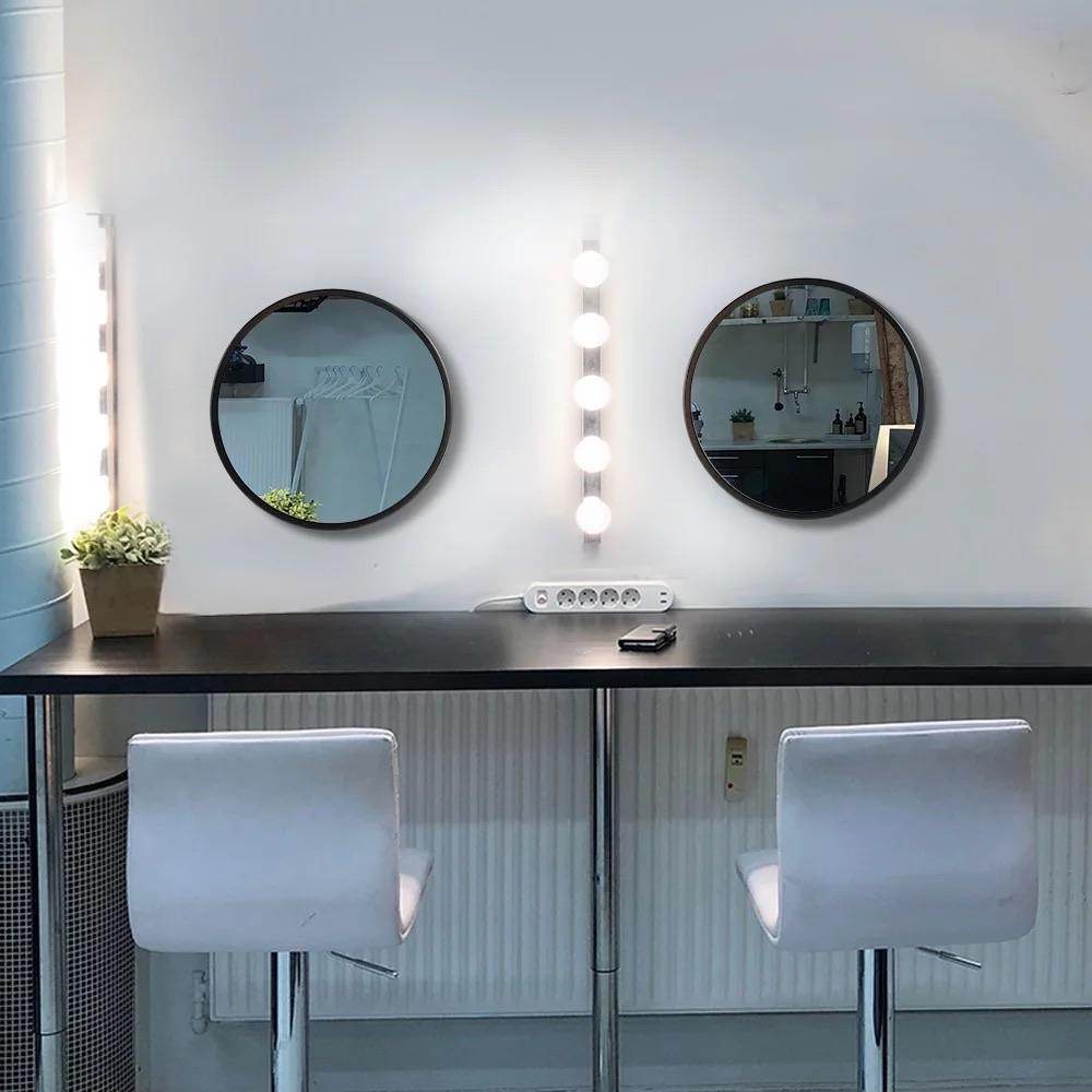 Moon Mirror Lamp - 3D Illusion Night Light for Bedroom, Nursery & Home Decor - Perfect for Kids, Adults & Gifts (White) | Creates Magical Moonlight Ambiance for Relaxation & Sleep