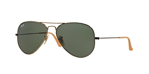 Matte Antique Gold/Green